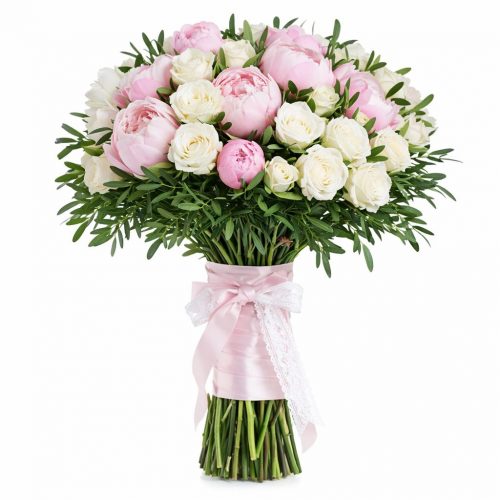 Букет невесты «Белые облака»