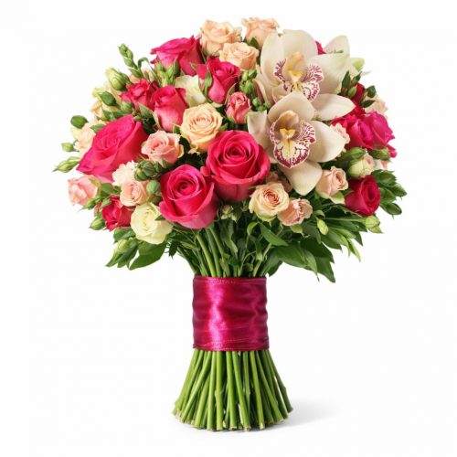 Букет невесты «Энергия утреннего солнца»