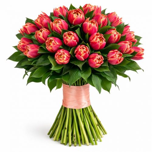 Букет невесты «Огненный ореол»