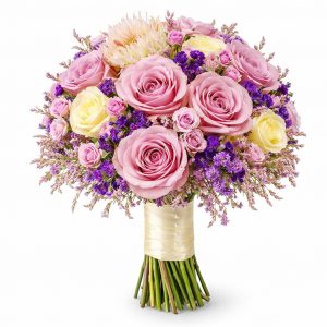 Букет невесты «Теплый закат»