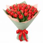 Букеты с весенними цветами