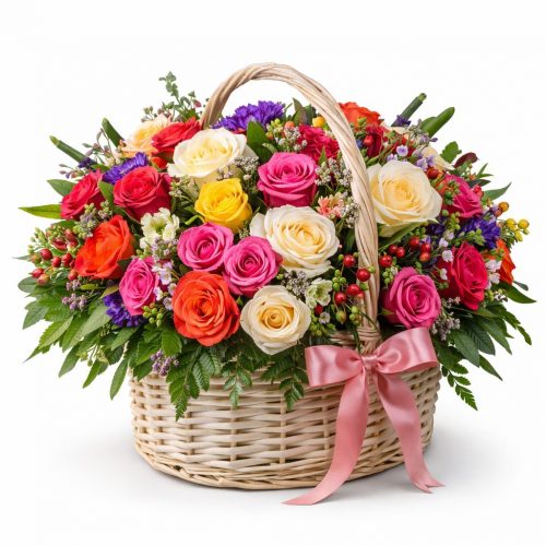 Цветочная композиция «Свет и Тень»