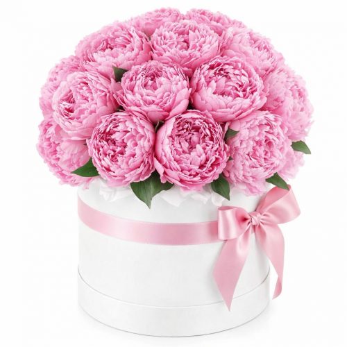 Цветы в шляпной коробке «Эпопея»