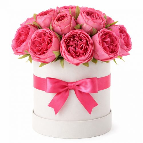 Цветы в коробке «Сказочный миг»