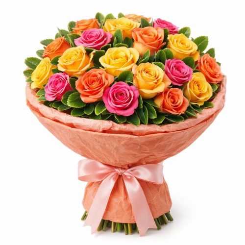 Букет из свежих цветов «Очарование»