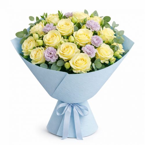Букет «Кремовый бриз»