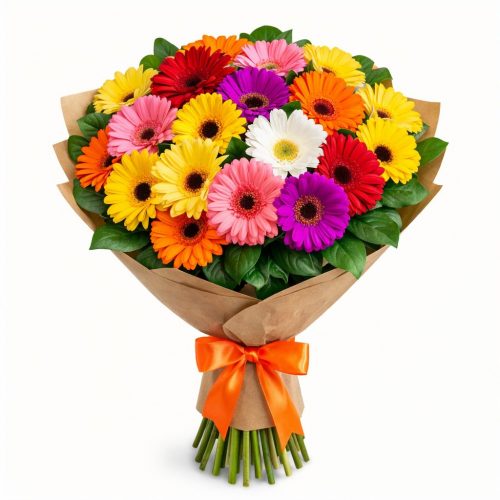 Букет «Цветочная радуга»