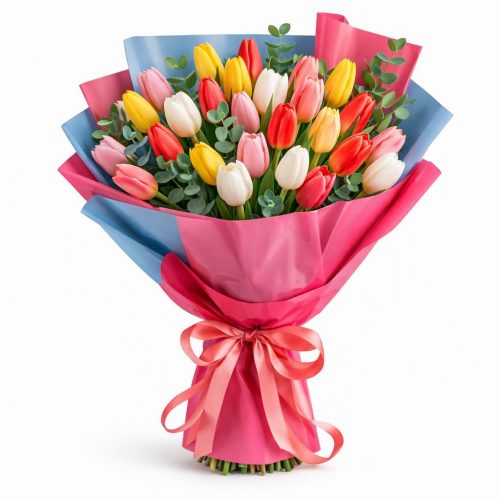 Букет цветов «Гармония весны»