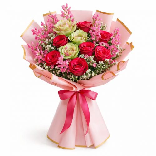 Букет цветов «Очарование сада»