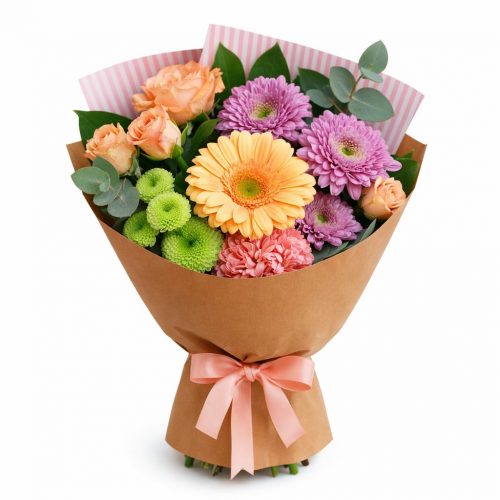 Букет цветов «Вечерний блеск»