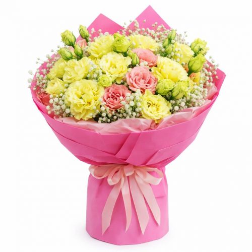 Флористический букет «Летнее Сияние»