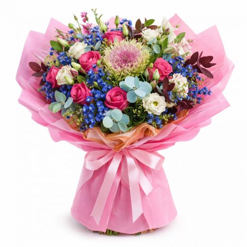 Флористический букет «Цветочный рай»
